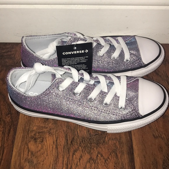 iridescent glitter converse